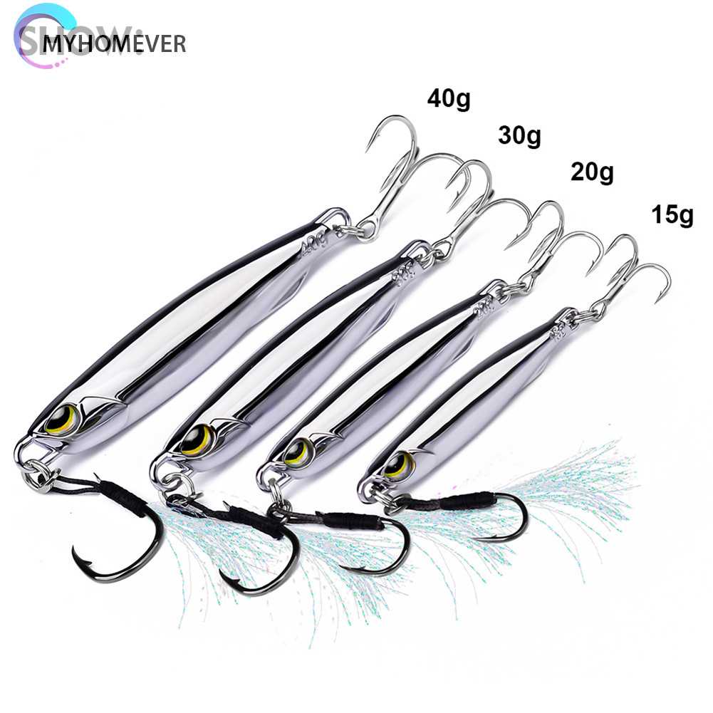 Mồi Câu Cá Giả Bằng Sắt Mạ Điện Tiện Dụng