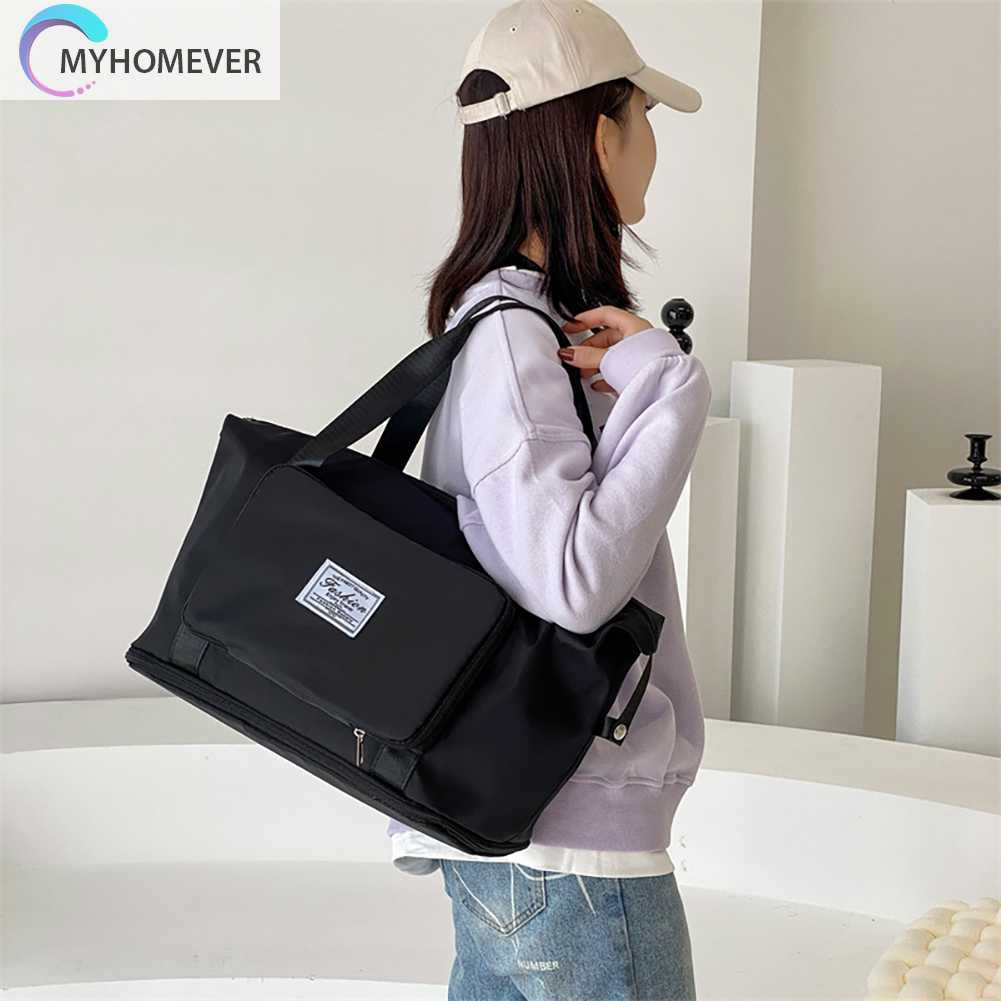 Túi Du Lịch Vải Oxford Cỡ Lớn Chống Thấm Nước Có Thể Gấp Gọn Tiện Dụng