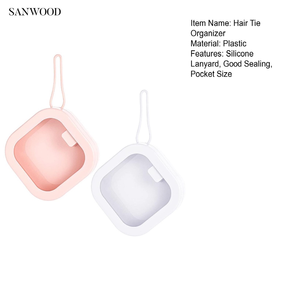 Dây Buộc Tóc Silicone Nhỏ Gọn Tiện Dụng Cho Nữ