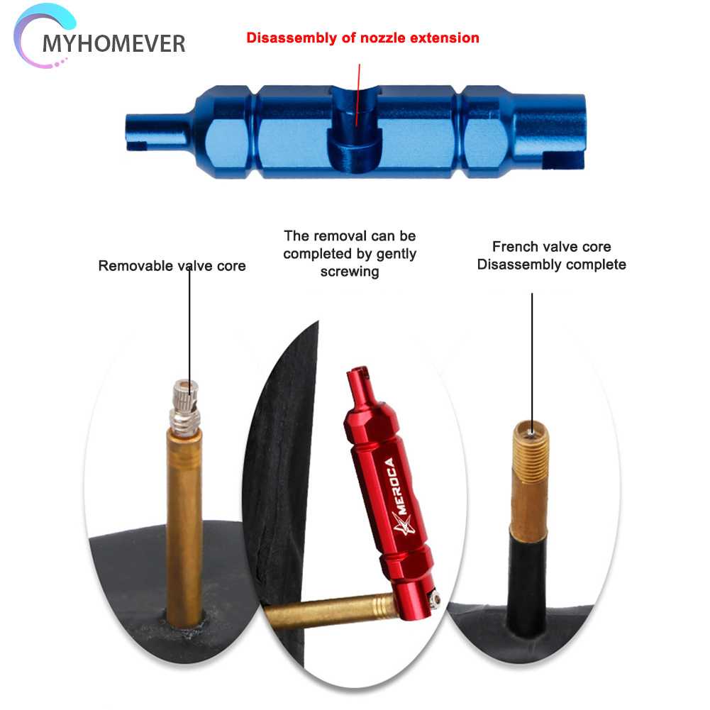 Dụng Cụ Tháo Lõi Van Xe Đạp MEROCA Chuyên Dụng