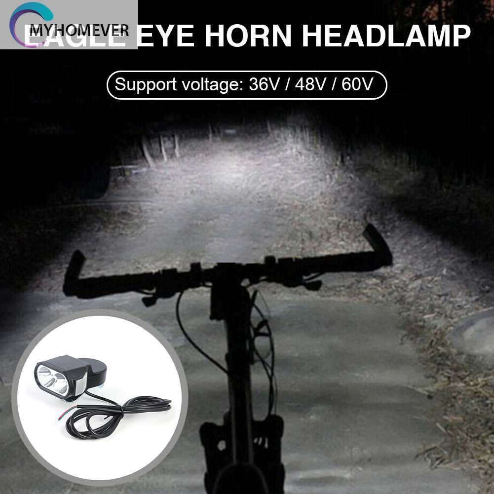 Đèn Pha LED 36V 48V 60V Chất Lượng Cao Cho Xe Đạp