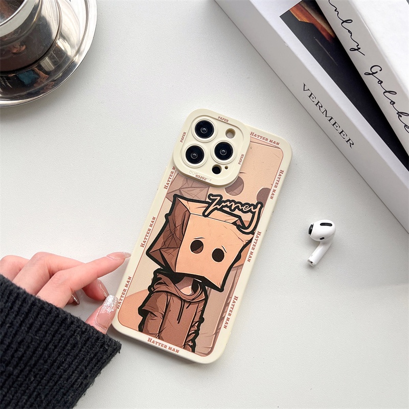 Ốp Điện Thoại Tpu Dẻo Họa Tiết Hoạt Hình Đôi Mắt Thiên Thần Độc Đáo Cho iPhone 14 13 12 11 Pro XR XS MAX