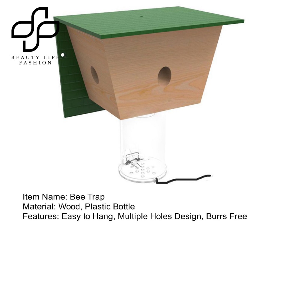 Bẫy Bắt Ong Trong Vườn Không Mess Có Thể Tái Sử Dụng