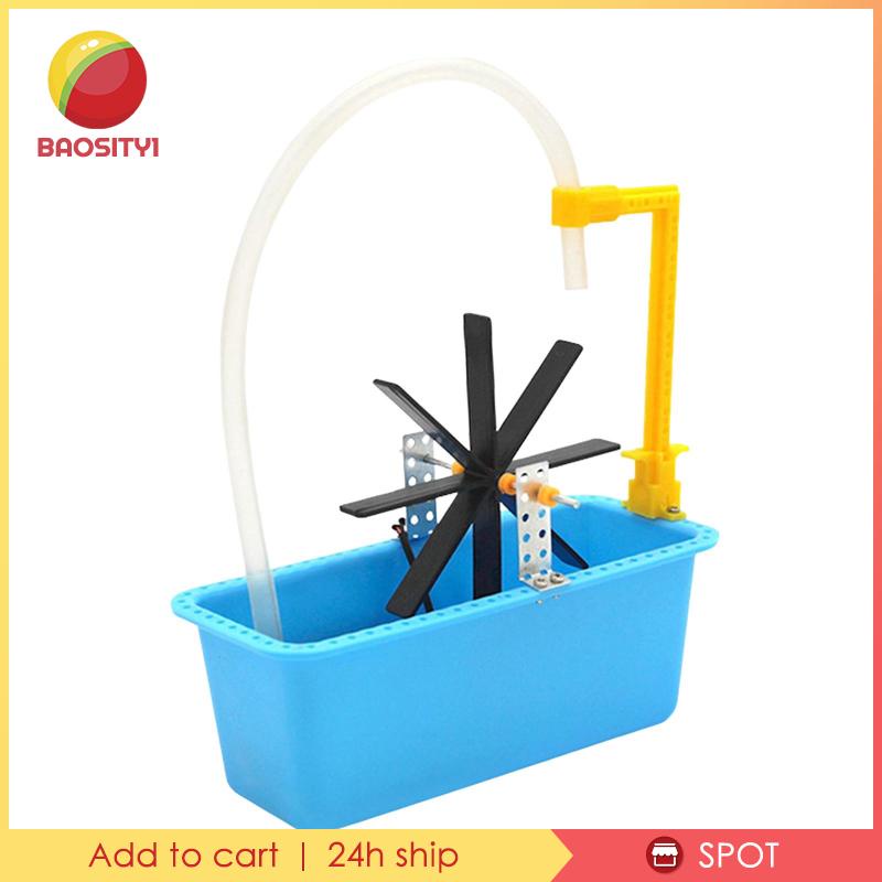 [Baosity1] Đồ Chơi Bánh Xe Nước Điện Tử Thí Nghiệm Khoa Học DIY