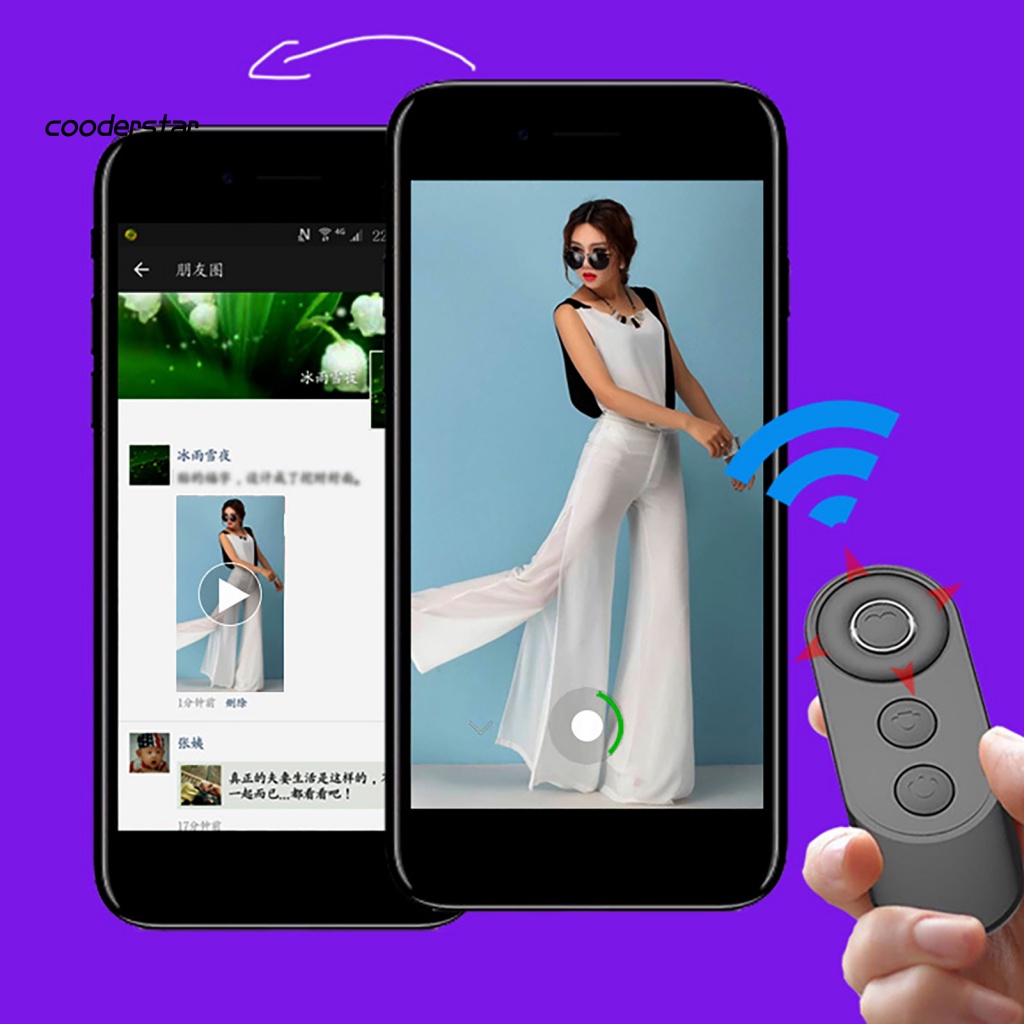 Điều Khiển Từ Xa Tiết Kiệm Năng Lượng Cho Điện Thoại / Máy Ảnh