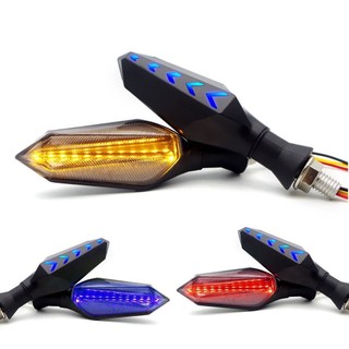Xi nhan xe máy - Xi nhan led chạy Audi 2 mặt