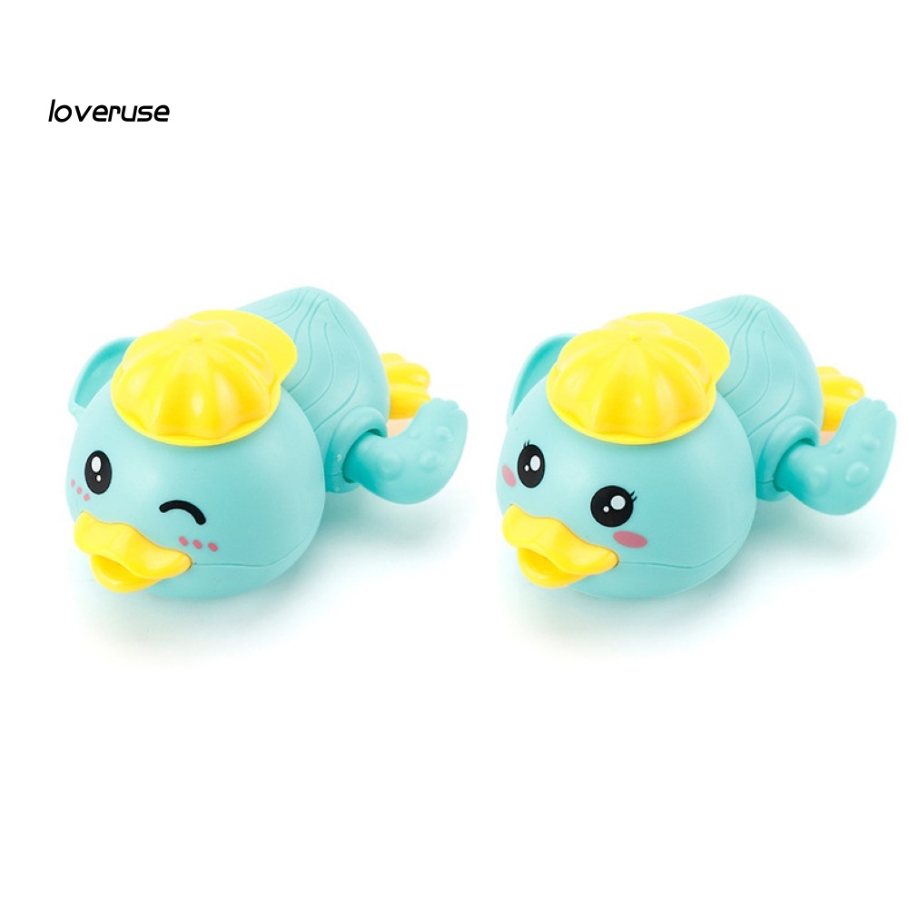 Set 2 Đồ Chơi Lên Dây Cót Hình Rùa Dễ Thương Cho Bé Chơi Khi Tắm