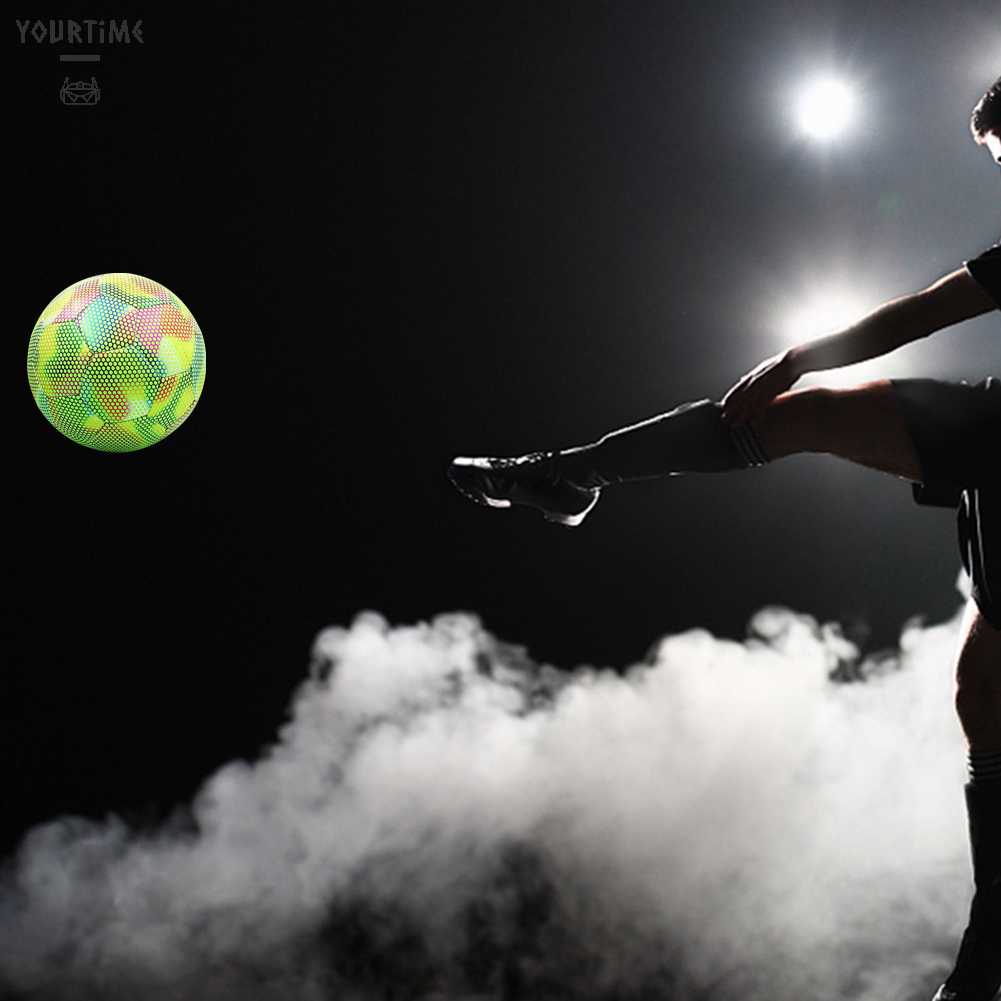 Quả Bóng Đá Da PU Phát Sáng Luyện Tập