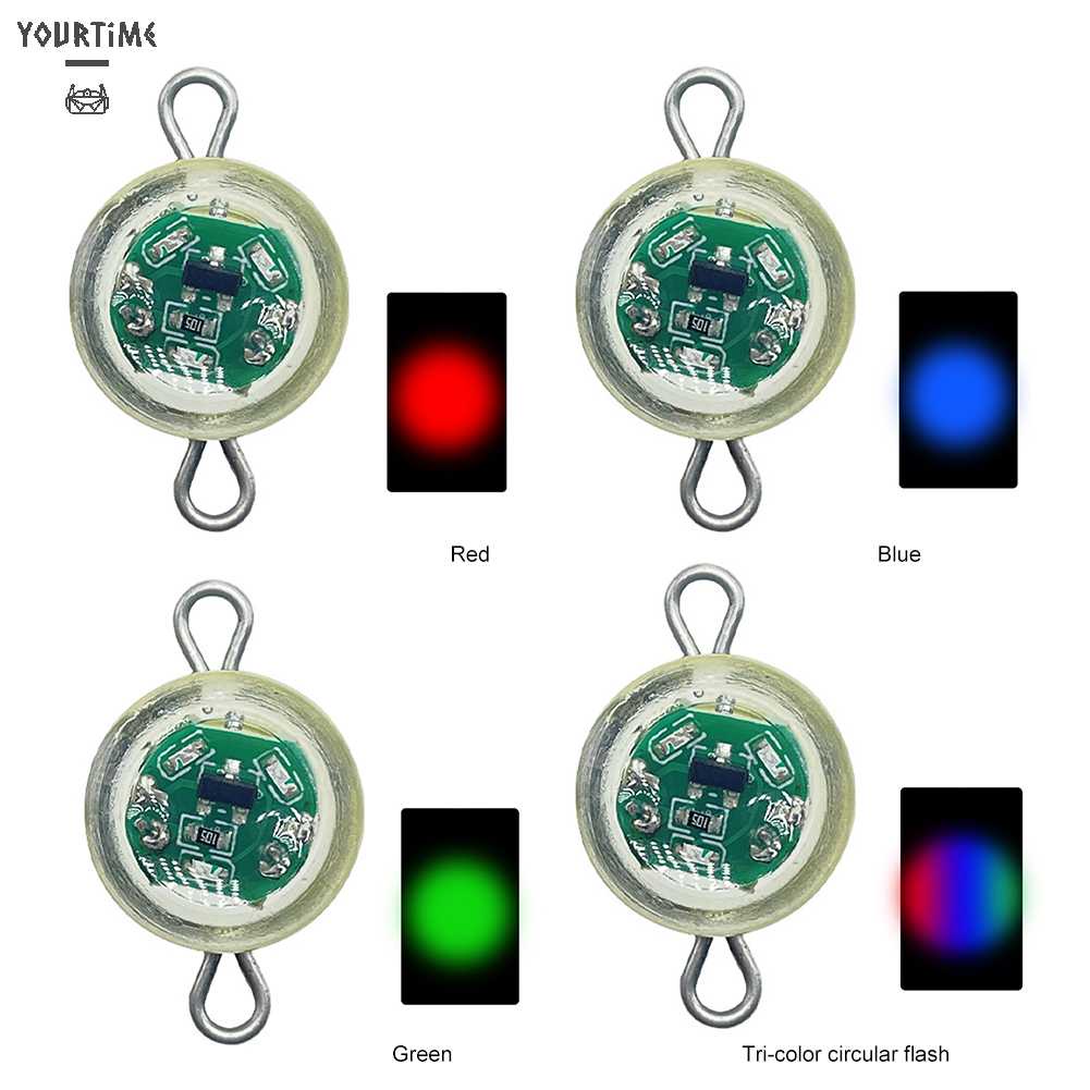 Đèn LED Câu Cá Mini Bằng Nhựa Siêu Bền