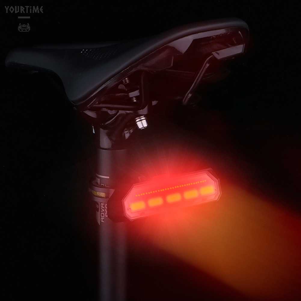 Meroca Đèn LED Gắn Đuôi Xe Đạp Có Thể Sạc Lại Bằng Cổng USB