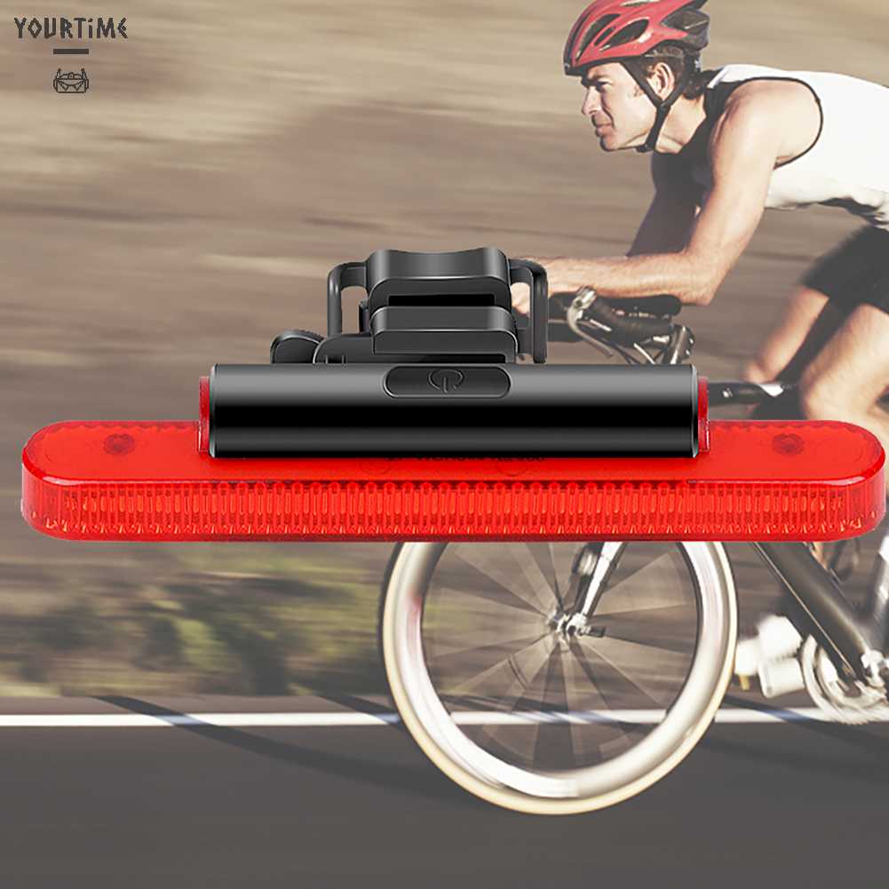 Đèn Đuôi Xe Đạp 4 Chế Độ Sáng 90LM Kết Nối USB