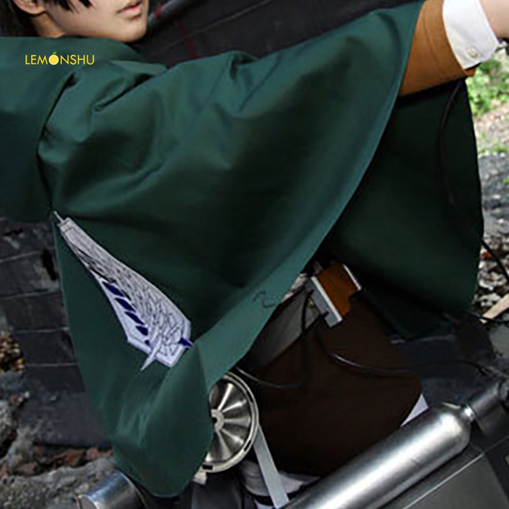 Áo Choàng Hóa Trang Attack on Titan Bằng Polyester Thoải Mái