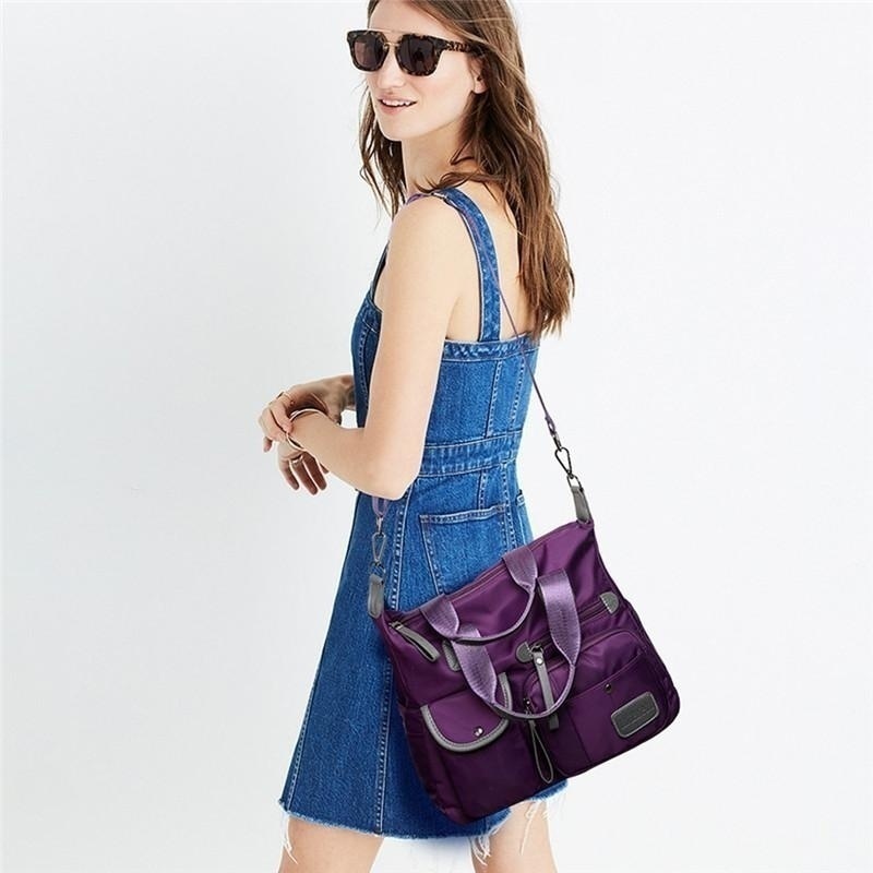 Túi Đeo Chéo Nữ Vải Oxford Chống Thấm Nước Mới (b7w)