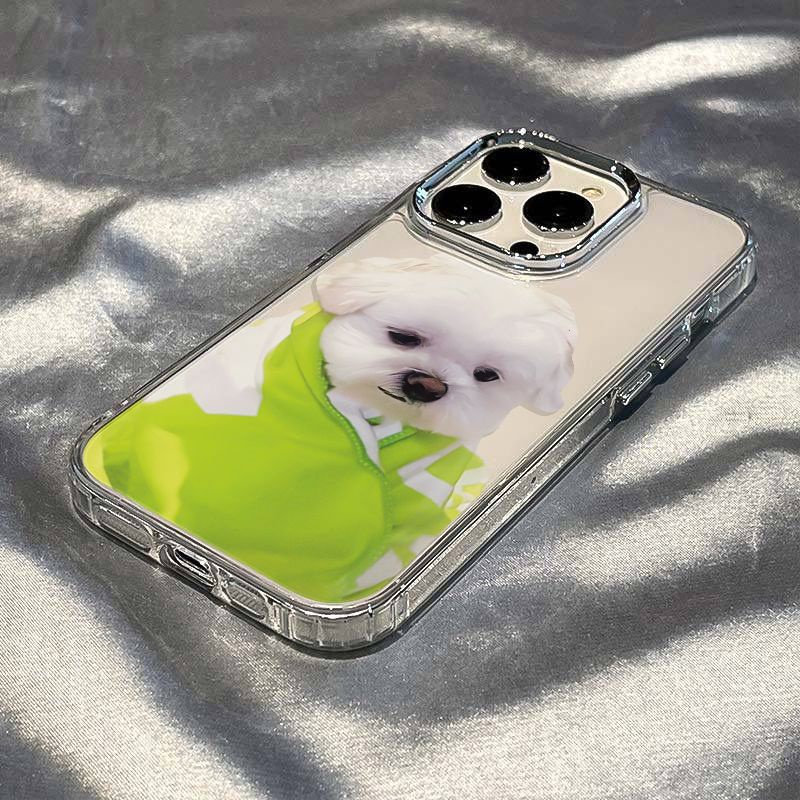 ✅Ốp Điện Thoại Cotton Mềm Chống Sốc Hình Cún Dễ Thương Cho Iphone 11138Iphone12In 14proplus / 7 max IR8F