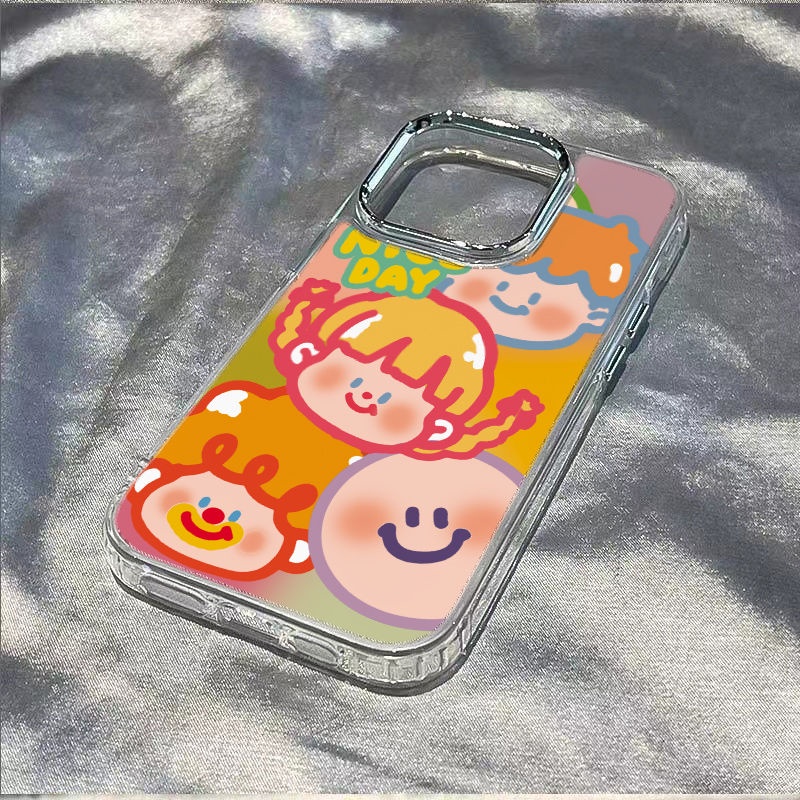 ✅Ốp Điện Thoại Mềm Chống Sốc In Họa Tiết Graffiti Đơn Giản Cho Iphone 14 Pro 13 8 11 12 Max 7 Plus