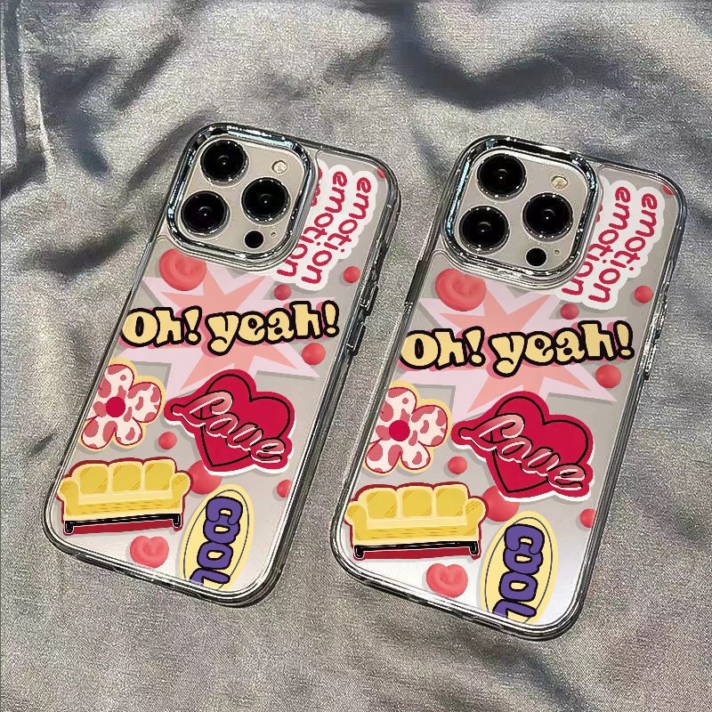 ✅Ốp Điện Thoại Mềm Chống Sốc Họa Tiết Trái Tim Cho Iphone 11 12 14Pro 78 13 3