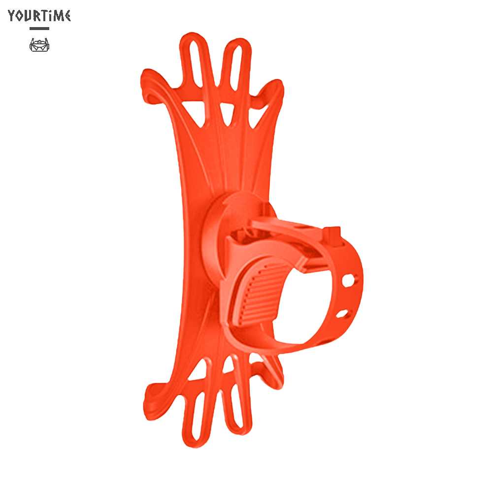 Giá Đỡ Điện Thoại Bằng Silicon Gắn Xe Đạp Tiện Dụng