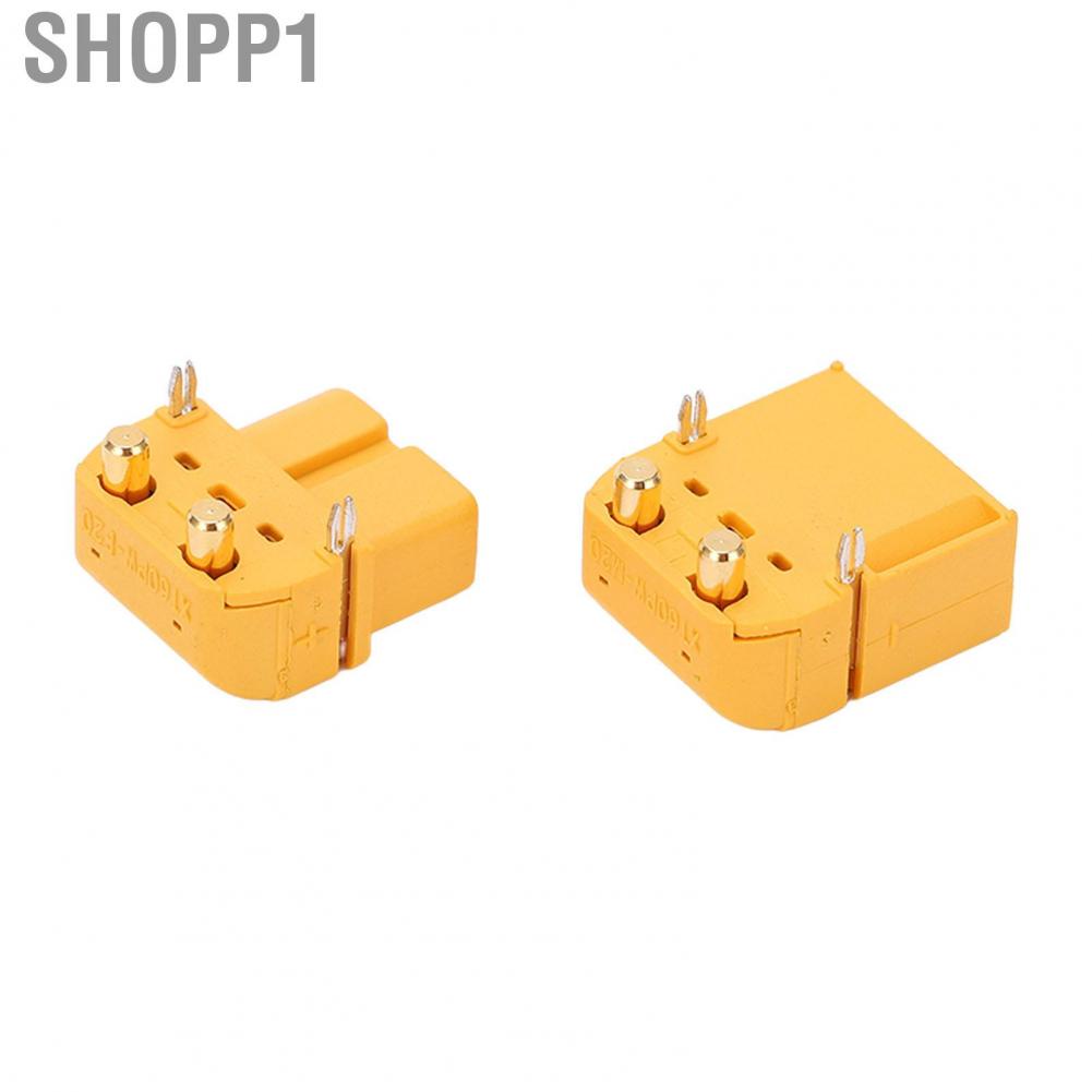 Shopp1 XT60PW Connector Plug  Easy Carry Long Service Life Gold Plated for RC Car Models Aircraft