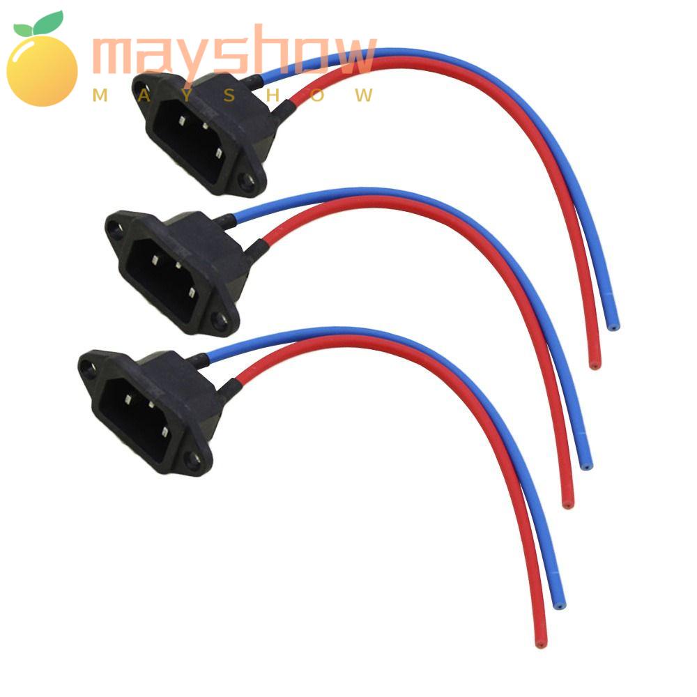 Set 3 Đầu Nối Pin 36V 48V Cho Xe Đạp Điện Kèm Dây Cáp 12AWG