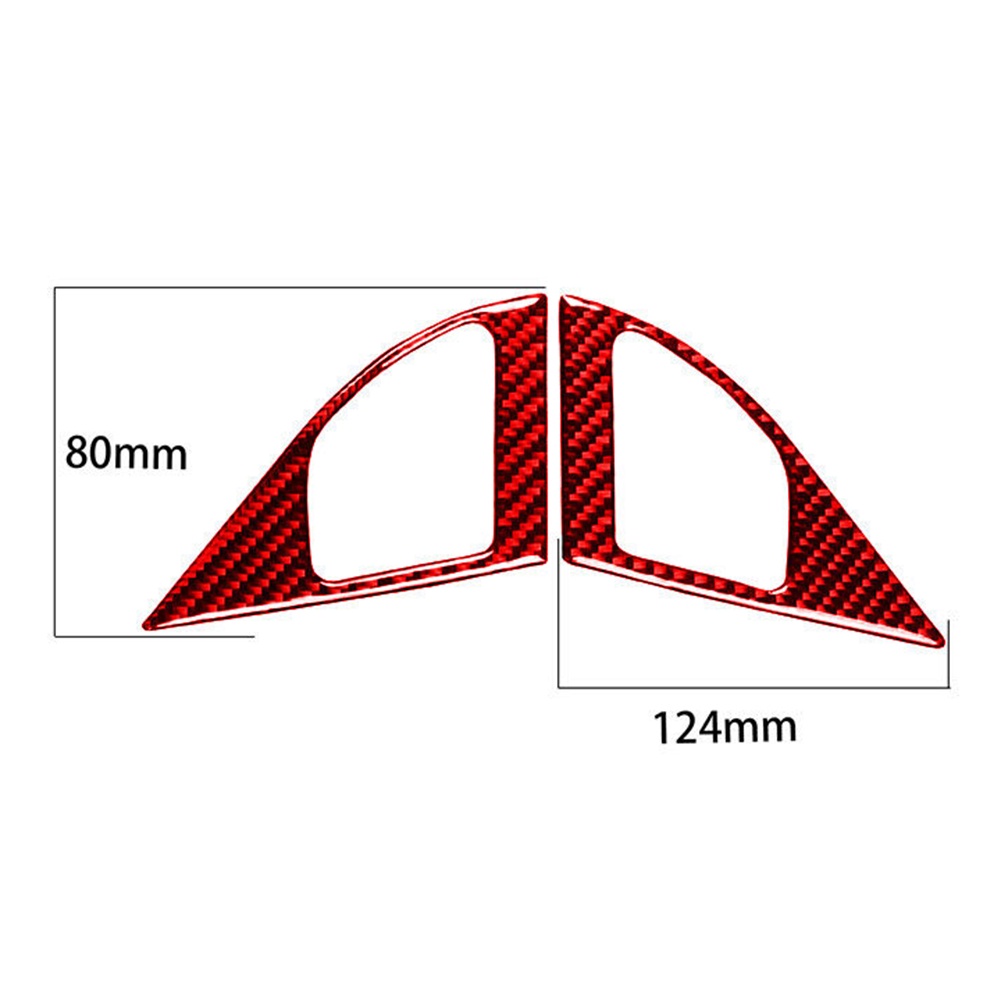 Set 2 Ốp Loa Cửa Bằng Sợi Carbon Cao Cấp Cho Lancer ES 08 15