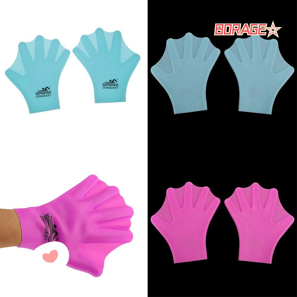 Găng Tay Bơi Bằng Silicone Cho Người Lớn Và Trẻ Em