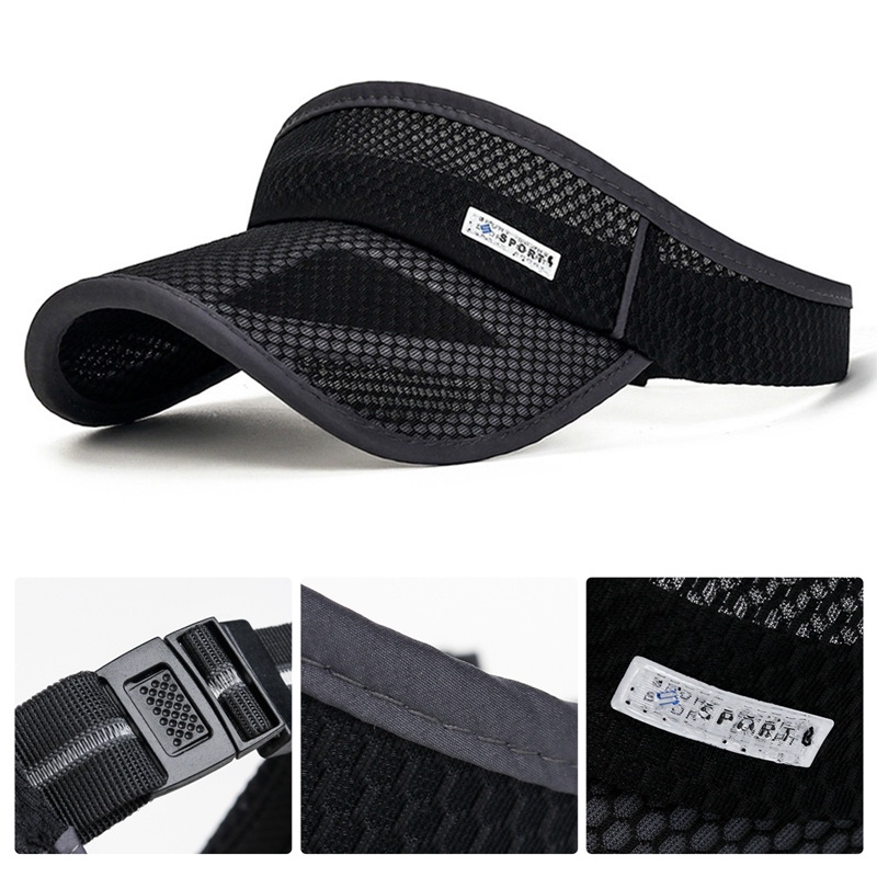 Mũ Lưỡi Trai Thể Thao Hở Chóp Che Nắng Khi Chạy Bộ / Chơi Tennis