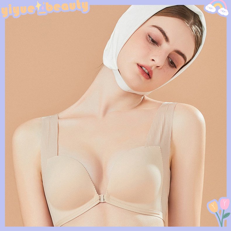 Áo Ngực Cài Trước Không Gọng Thép Không Đường May Cài Khóa Trước Thiết Kế Thoáng Khí Cho Nữ