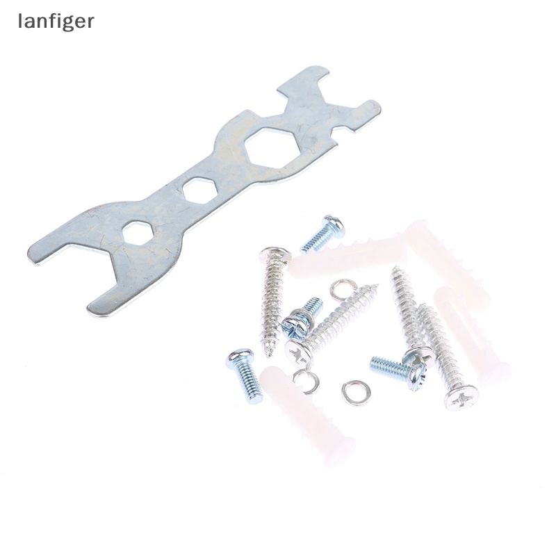 1 Bộ Giá Đỡ TV LED LCD 14-24Inch Gắn Tường Cố Định Góc Nghiêng 180 Độ Kèm Ốc Vít