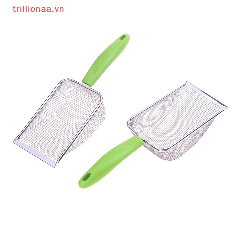 Xẻng Xúc Cát Bằng Thép Không Gỉ Chuyên Dụng Cho Bò Sát