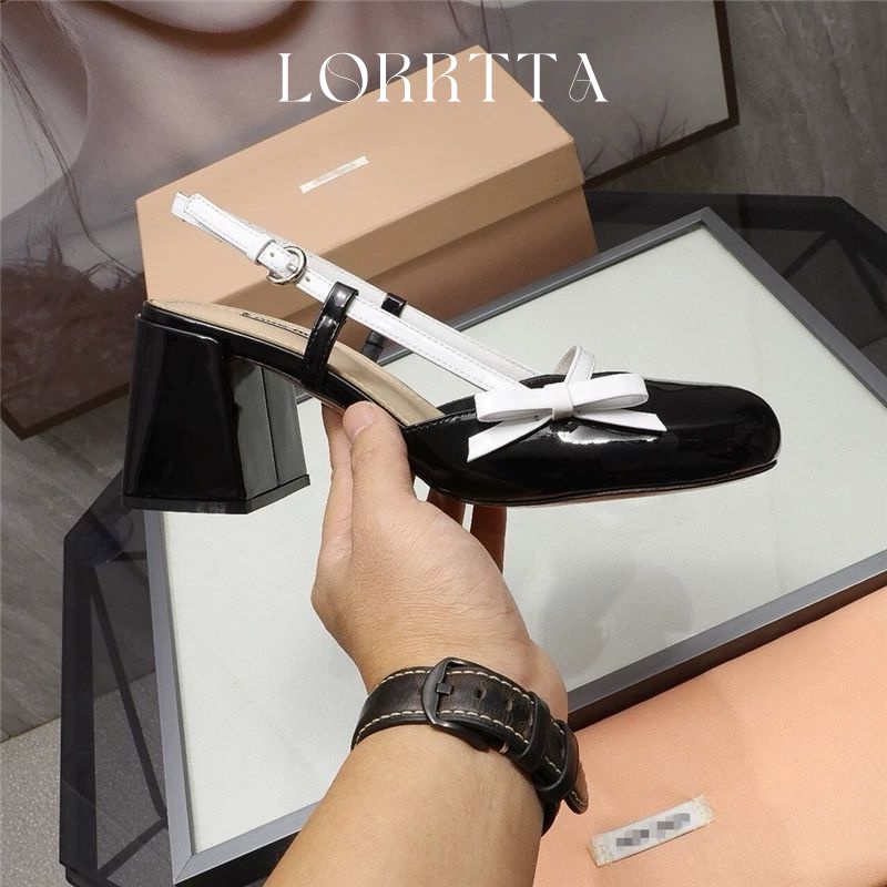 LIAOYUE giày cao gót nữ  lolita  bê gót đại đính tinh thể 2023NEW 23Z23061201