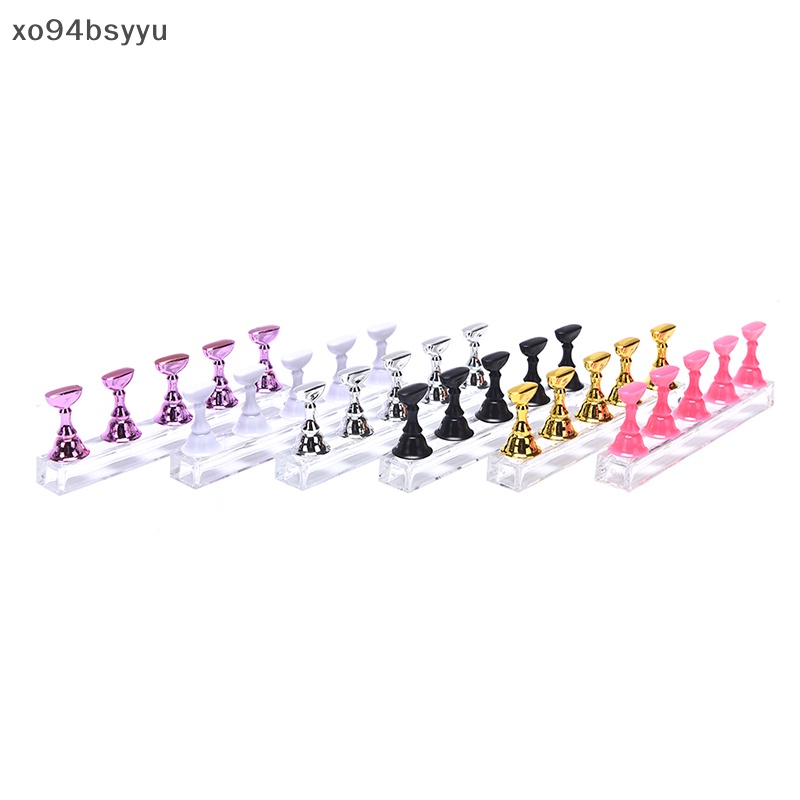 1 Bộ Giá Đỡ Trưng Bày Móng Tay Xo94Bsyu Bằng Nhựa Acrylic Trong Suốt VN