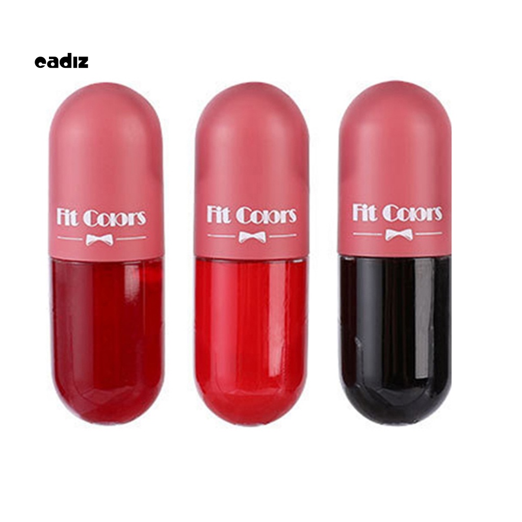 1 Set Son Môi 3X3Ml Hình Viên Con Nhộng Màu Sắc Tươi Tắn Lâu Trôi Không Bết Dính Và Thay Đổi Màu Theo Nhiệt Độ Cho Nữ