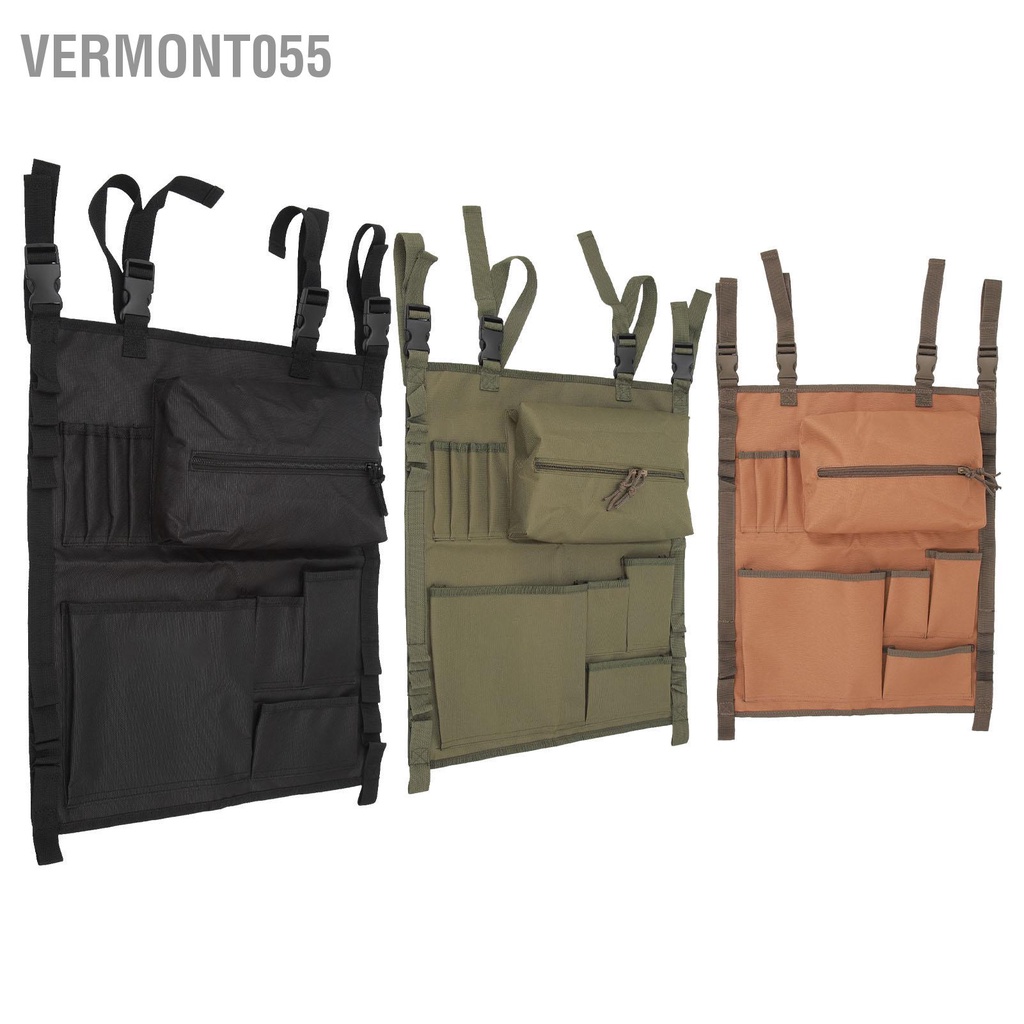 Vermont055 Ghế Trước Ô Tô Tổ Chức Thực Thi Pháp Luật Cắm Trại Ngoài Trời Lưu Trữ Đồ Lặt Vặt Túi Treo