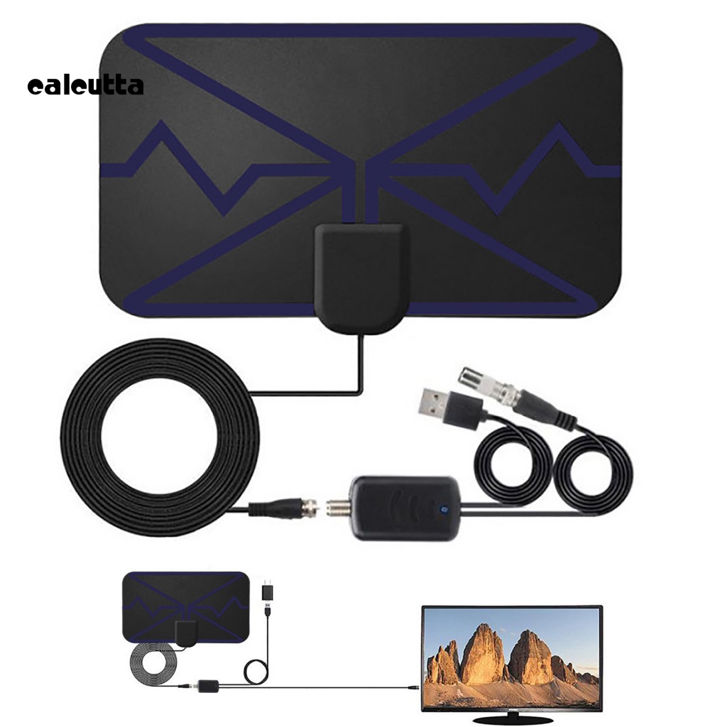 Ăng Ten TV Độ Phân Giải Cao 360 Độ 3600 Dặm 4K DVB-T2 Dùng Chơi Game Trong Nhà