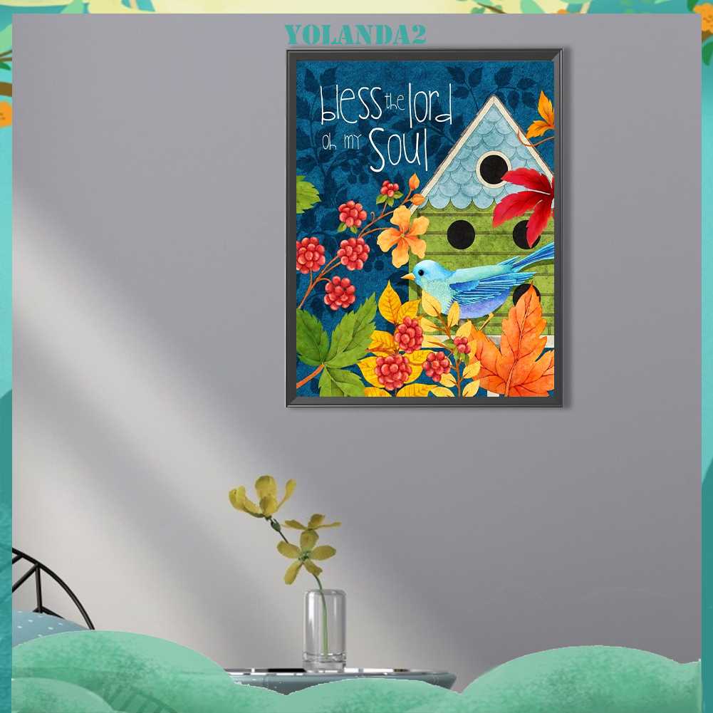 Tranh Đính Đá Kim Cương Toàn Bộ 5D DIY Hình Vẽ Thiên Nhiên