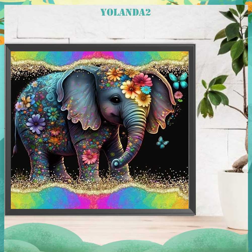 Tranh Đính Đá Kim Cương Toàn Bộ 5D DIY Hình Vẽ Động Vật