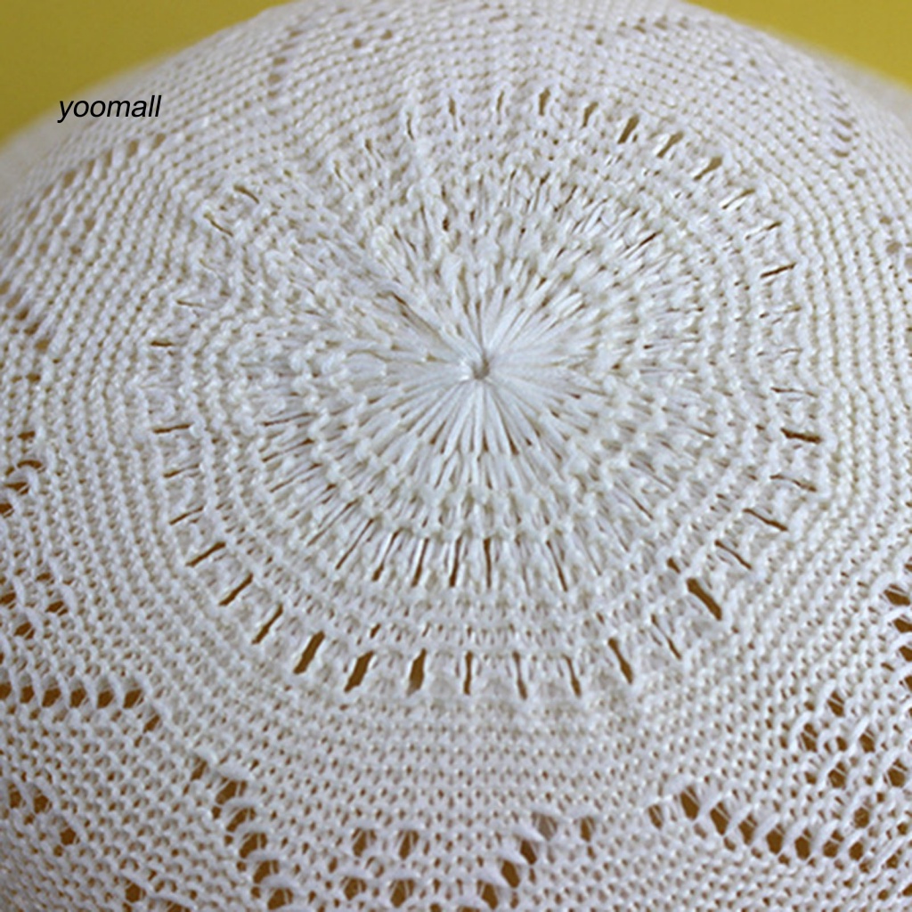 Mũ Rộng Vành Thoáng Khí Đính Nơ Phong Cách Hàn Quốc Cho Nữ