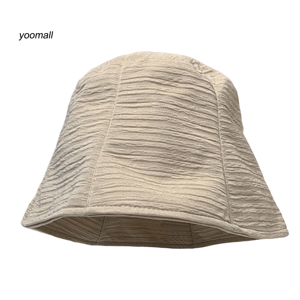 Mũ Rộng Vành Chống Nắng / Tia UV Chất Liệu Chiffon Gọn Nhẹ Chống Mài Mòn Thời Trang Mùa Hè Cho Nữ