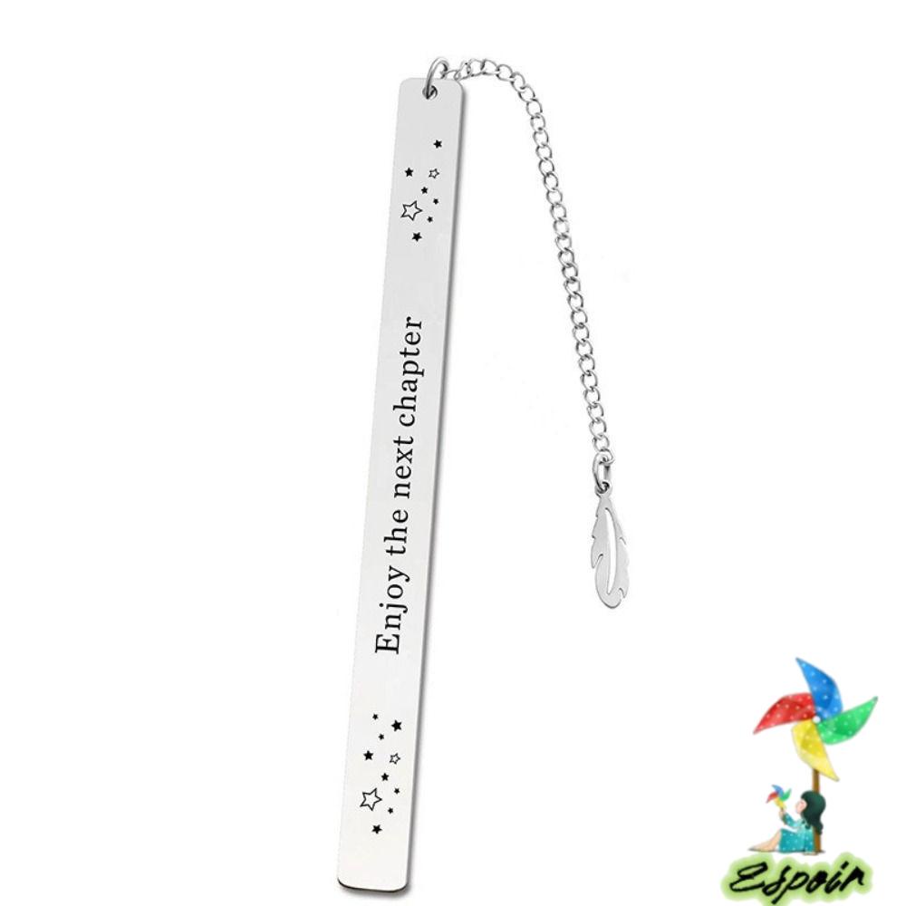 Thẻ Đánh Dấu Trang Sách Hình Chiếc Lá Bằng Kim Loại