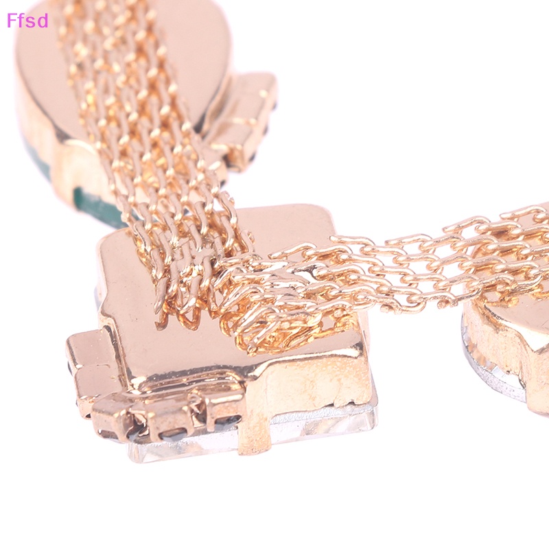 1 Dây Xích Nối Trang Trí Giày Sandal / Bikini Đính Đá DIY