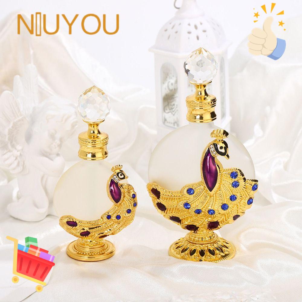 Chai Rỗng Đựng Nước Hoa In Hình Chim Công Có Thể Đổ Đầy|Áo Kiểu Cổ Điển Thiết Kế Trẻ Trung Cá Tính