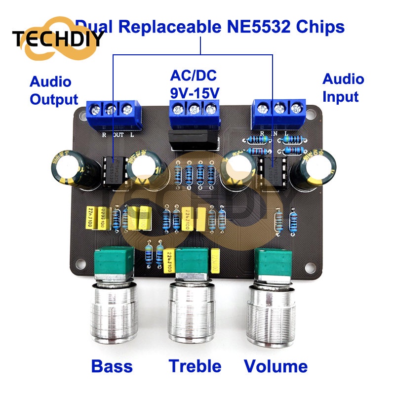 Bảng Mạch Khuếch Đại Âm Thanh HiFi NE5532