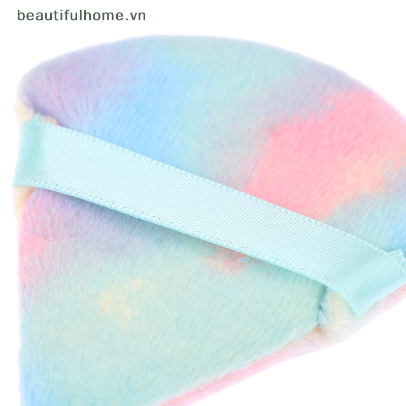 Set 2 / 5 Mút Trang Điểm Hình Tam Giác Bằng Cotton Mềm Mại