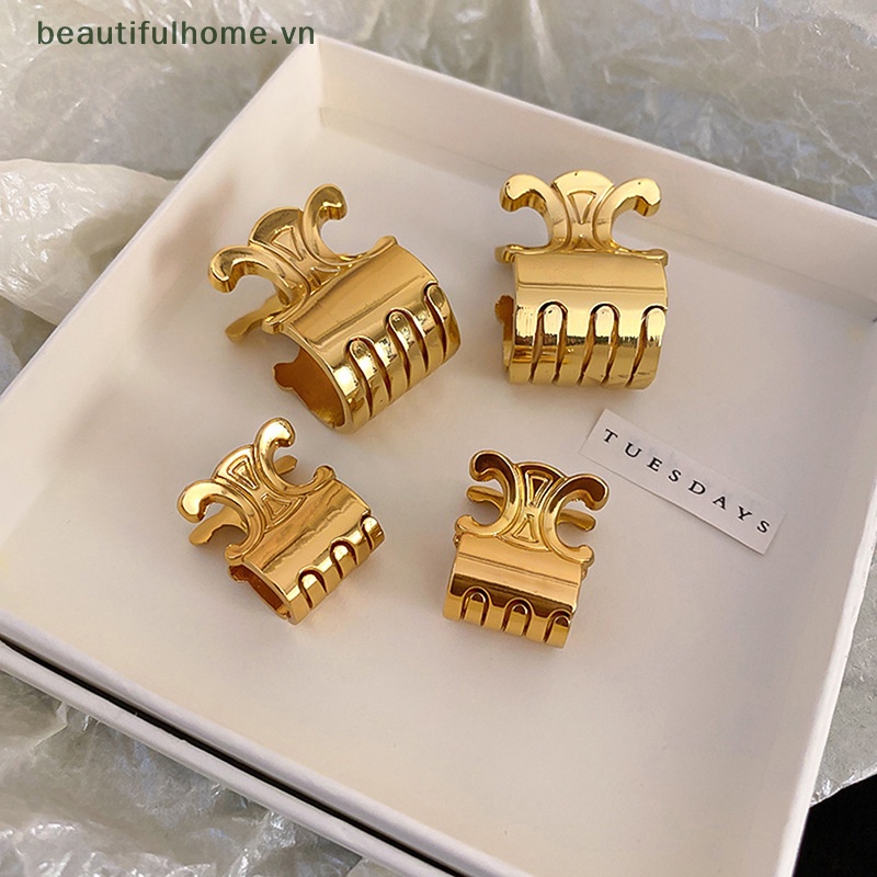 [beautifulhome] Bộ Kẹp Tóc Ba Món Bằng Đồng Thau Triumphal Celi Cá Nhân Hóa Nâng Cao Kèm Hộp Đựng [beauty]