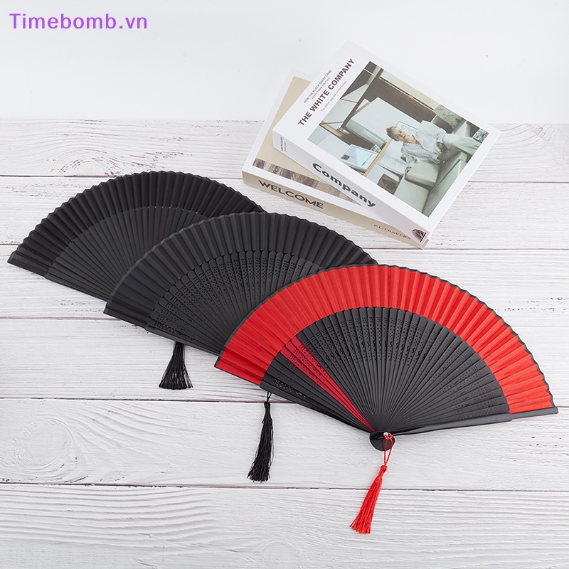 # Túi Đeo Chéo Thời Trang Hàn Cho Nữ # Quạt Xếp Màu Đen Phong Cách Trung Hoa Cổ Điển