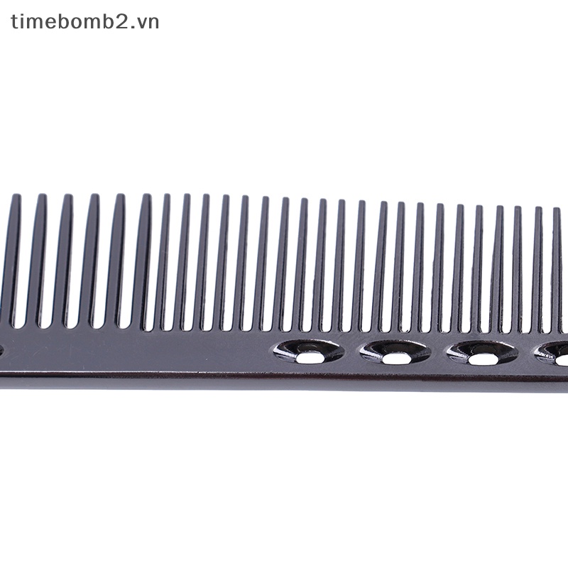Lược Chải Tóc Bằng Kim Loại Nhôm Chống Tĩnh Điện Chuyên Dụng Cho Salon