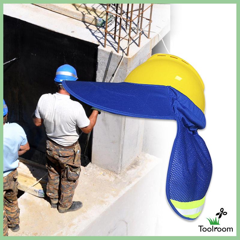 Mũ Rộng Vành Cứng Chống Nắng Có Dải Phản Quang Thoáng Khí