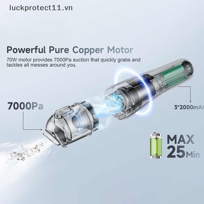 # Dây Cáp 3C &amp; NEW 3C # Máy Hút Bụi Mini Cầm Tay Gọn Nhẹ Tiện Dụng Cho Xe Hơi