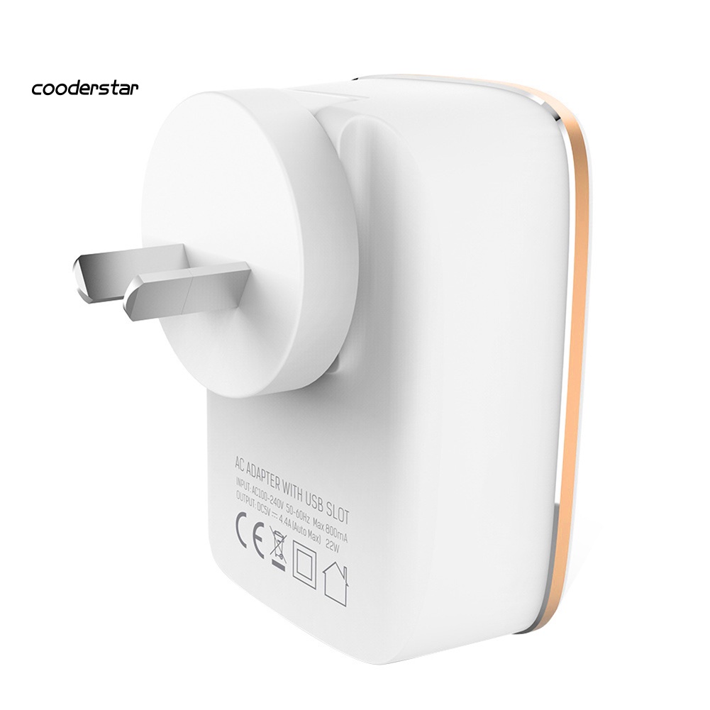 Cốc Sạc Chia 4 Cổng USB LDNIO A4404 44A AC Tiện Dụng