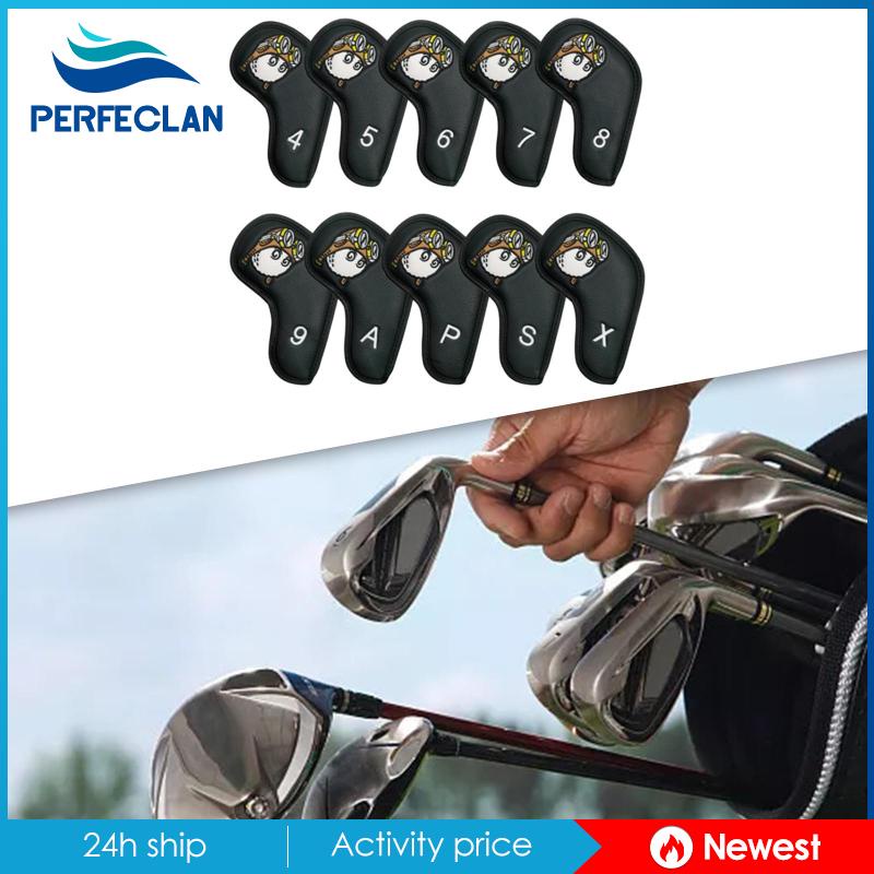 Set 10 Vỏ Bọc Đầu Gậy Đánh Golf Họa Tiết Phi Công Cho Nam Và Nữ